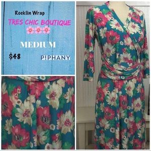 🚫SOLD🚫Honey and Lace Rocklin Wrap Dress